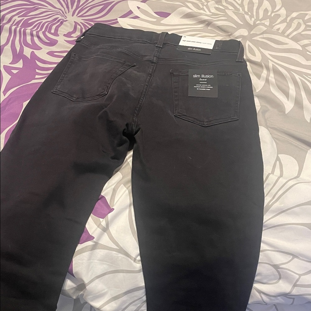 7 For All Mankind high waist Slim Illusion Jeans